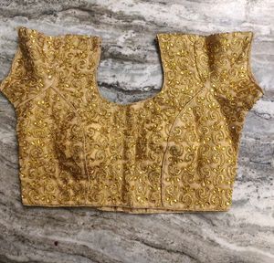 Golden Heavy Work Blouse