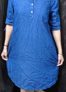 Denim Shirt Dress
