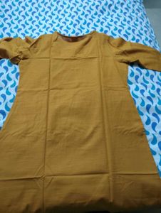 Elegant Yellow Kurta