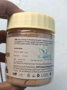 Ani&#39;s Reetha Powder