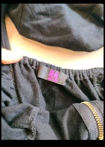 Designer Black Bodycon Dress 🖤