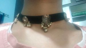 Boho Velvet Choker with Charms