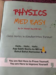 Physics Med Easy Book By MR sir