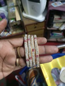 Stone Work Bangles
