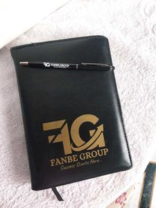 FANBE Group Notebook Diary with Pen