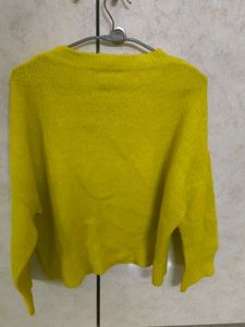Zara Knit Sweater - Vibrant Yellow