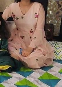 Pink Floral Dress