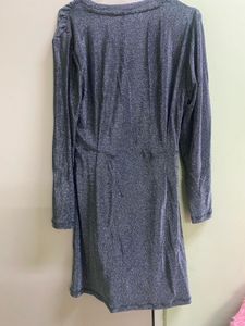 shimmer party dress middi beautiful fitting and pe