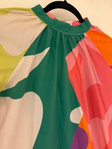 Rareism Round Neck Dress
