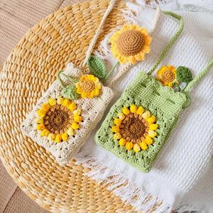 Crochet Sunflower Bag