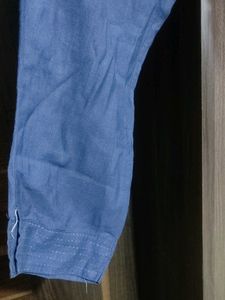 Blue Embroidered Kurta Set