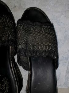 simple black heels