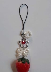 Strawberry Phone Charm