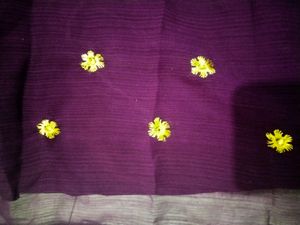 Embroidery Worked Saree