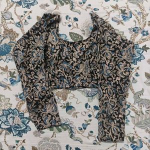 kalamkari fullsleeve blouse