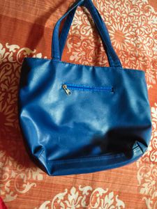 Blue Tote Bag