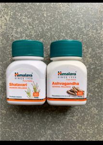 Himalaya Shatavari & Ashwagandha Liv52  Combo