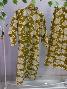 Olive Shade Brand New Cotton Coord Sets