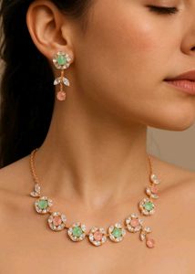 Elegant Necklace & Earring Set