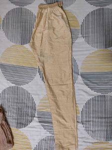 Brown Kurta Set With Golden Bottom And Dupatta