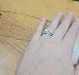 American Diamond New Ring