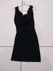 Black Backless Onepiece