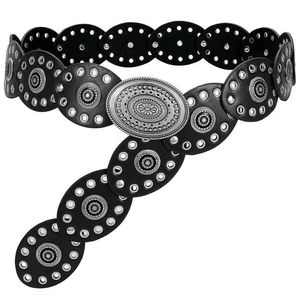 Y2k Vintage Disc Buckle Belt