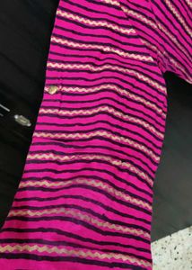 Pink Anarkali Kurti