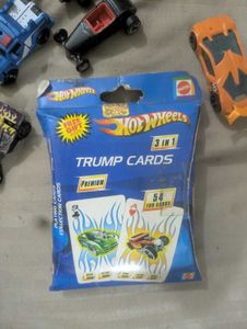 Hot Wheels, Hasbro, Disney and Trump Cards