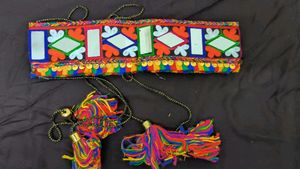 Navratri Special Belt With Kachhi Work  And Mirror Work 🪡