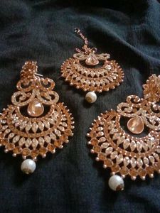 Elegant Gold Plated Jewelry Set