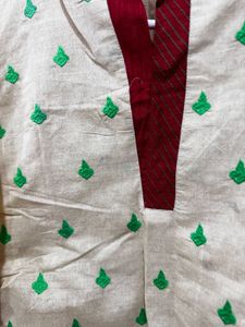 New Kurta With Work Heavy Wear
