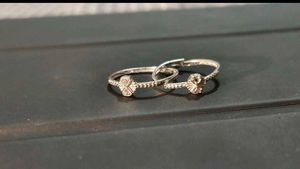 Toe rings pure silver # Fixed price