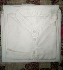 Men's White Kurta