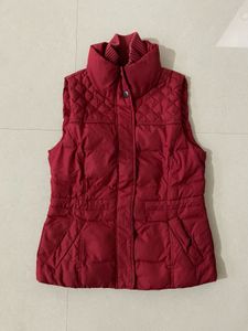 Maroon Padded Vest