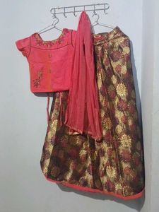 Girls Lehenga Choli Set