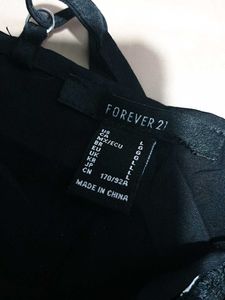 1441. Black Lace Trim Cami Top