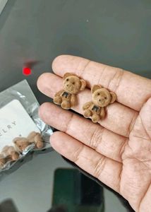 Teddy Bear Earrings