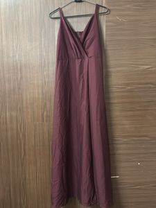 Burgundy Maxi Dress