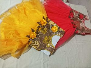 Baby Net Frocks