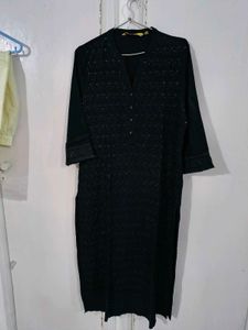 Black Kurta Set
