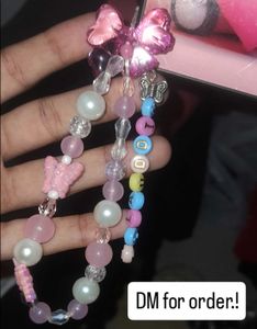 Butterfly Beaded Charm