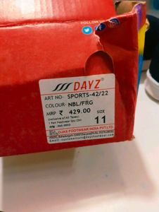 Kids Blue &amp; Orange Slip-on Shoes