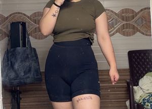 Nuxi Olive Green Tie Tee