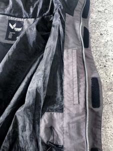 Grey Hooded Utility Jacket
