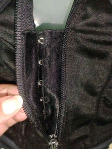 Vintage Black Corset Bra