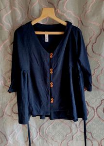 Navy Blue Top