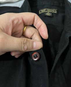 Men&#39;s Classic Black Long Sleeve Shirt