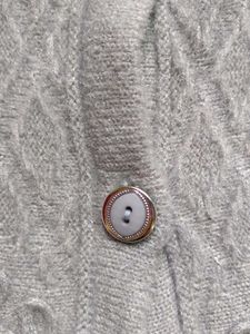 Vintage Gray Floral Cardigan