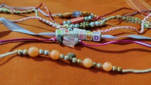 A Set of 7 Classic Friendship Bands